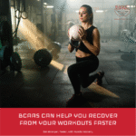 A woman in athletic wear stretching on a exercises mat indoors, promoting fitness and flexibility.