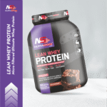 lean whey protein in choco brownie flavour