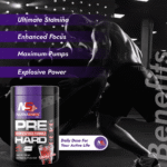 pre hard bodybuilding supplement whisky cola flavour banner