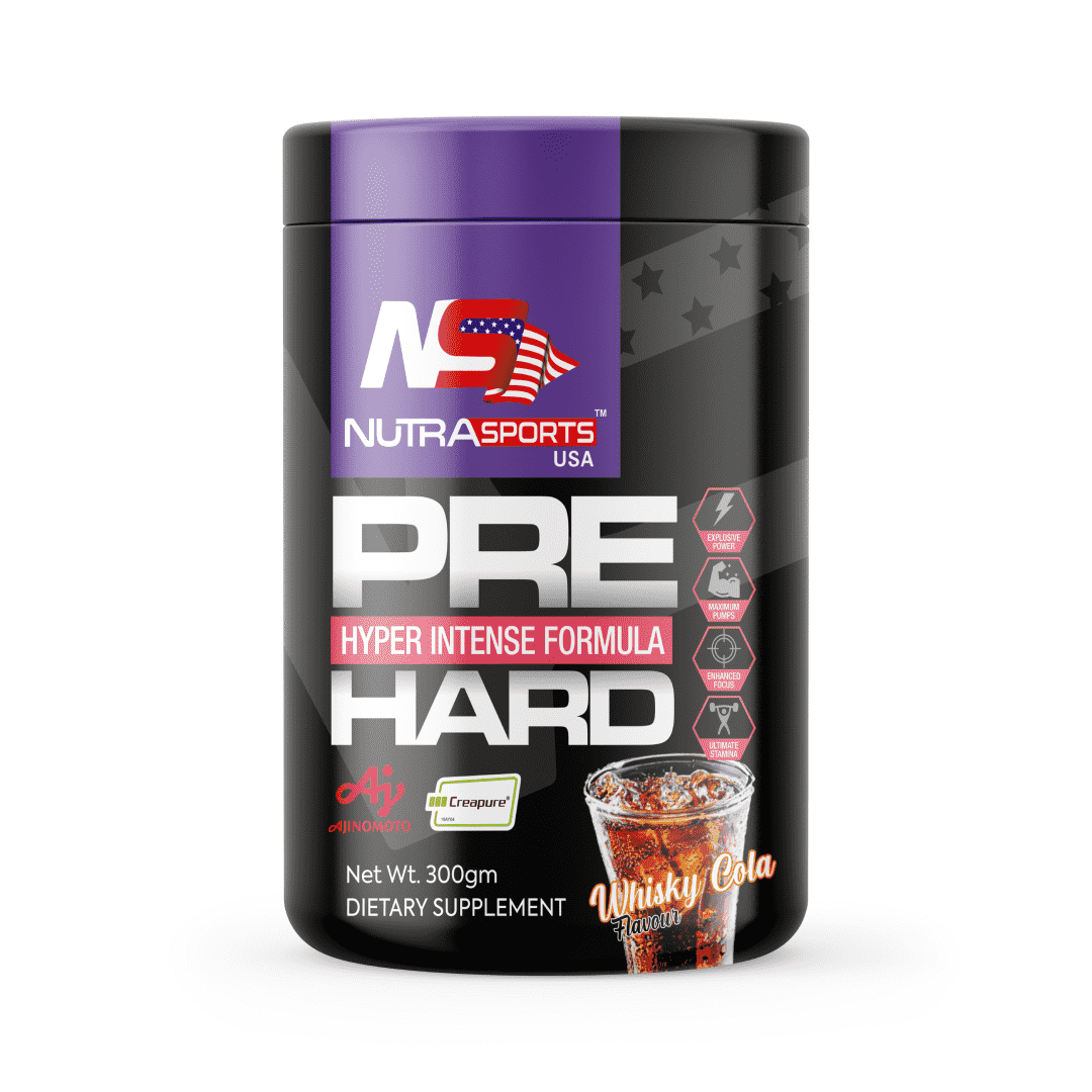 prehard wc pre hard bodybuilding supplement whisky cola flavour