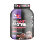 100% whey protein in chocolate flavour