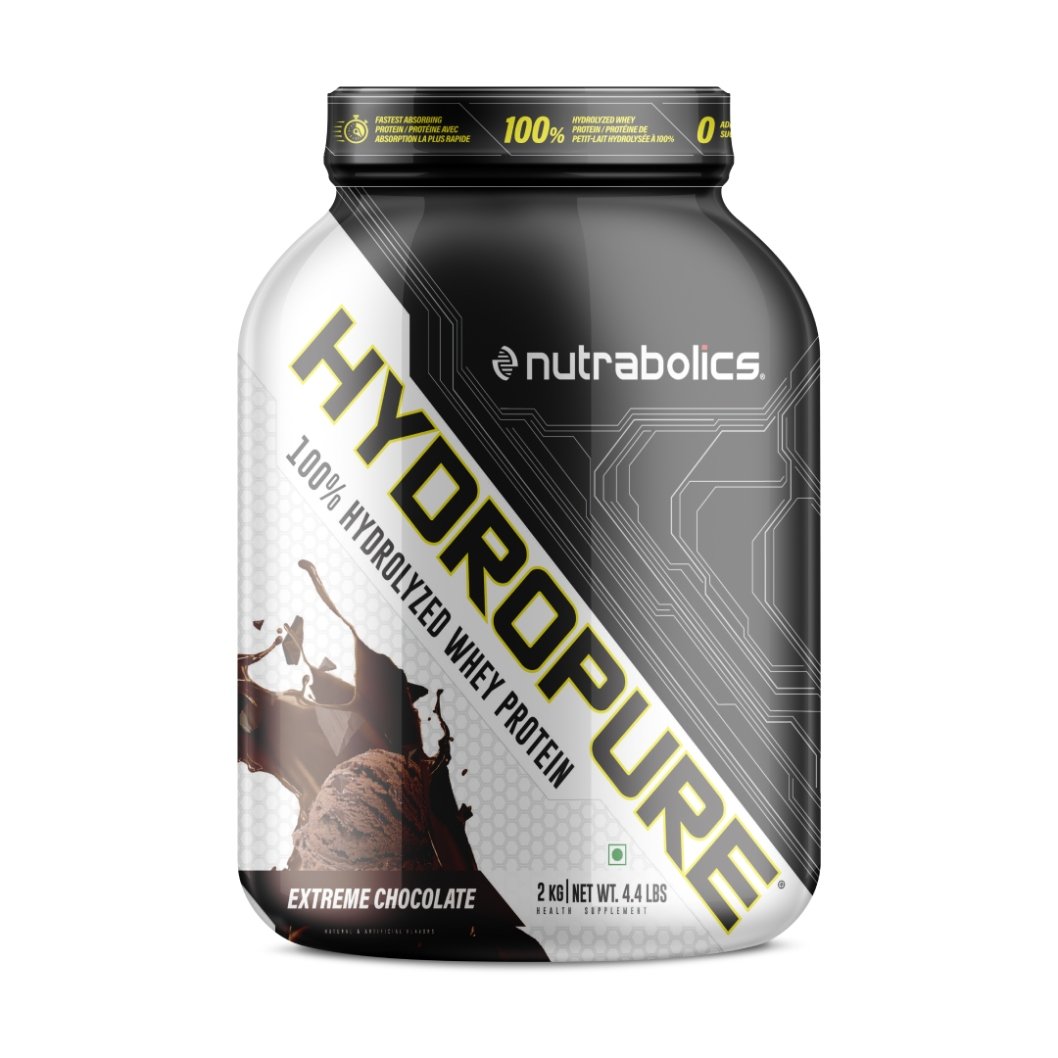 100 % Hydrolyzed Whey EC 100% hydrolyzeo whey protein in extreme chocolate flavour