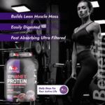 100% whey protein benefits baner