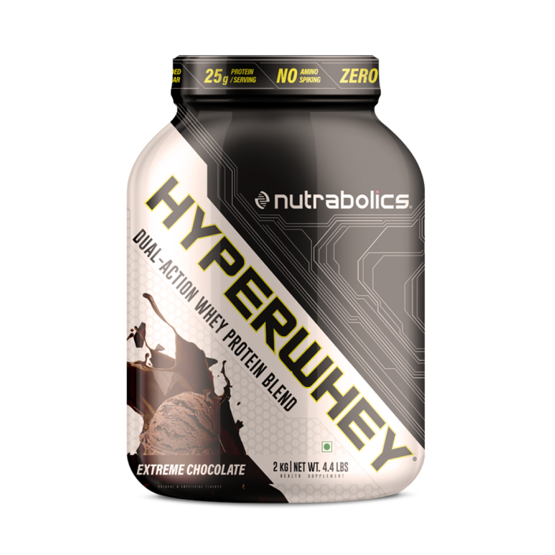 HyperWhey hyperwhey whey protein powder in extreme chocolate flavour