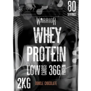 Warrior Whey Protein Powder – 2kg | High Protein Shake for Muscle Growth & Recovery UK
