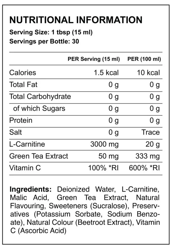 l carnitine