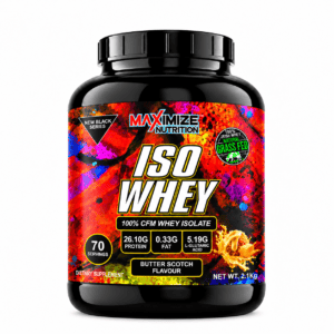 Maximize Nutrition 100% CFM Whey Protein Isolate – Butter Scotch